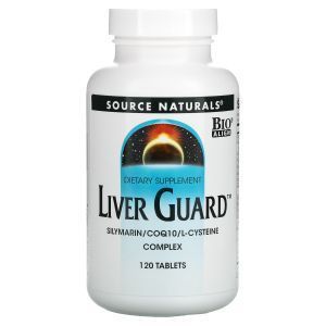 Поддержка печени, Liver Guard, Source Naturals, 120 таблеток