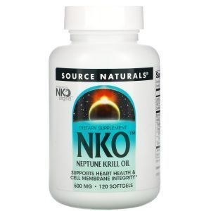 Масло криля, Krill Oil, Source Naturals, 500 мг, 120 капсул