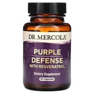 ОРАС антиоксиданты с ресвератролом, Purple Defense, Dr. Mercola, 30 капсул