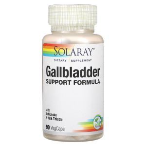 Поддержка желчного пузыря, Gallbladder, Solaray, 90 вегетарианских капсул
