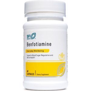 Бенфотиамин, Benfotiamine, Klaire Labs, 60 капсул
