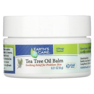 Бальзам с маслом чайного дерева, Tea Tree Oil Balm, Earth's Care, 3,4 г