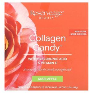 Коллаген, Collagen Candy, ReserveAge Nutrition, 20 пакетиков, 67 г