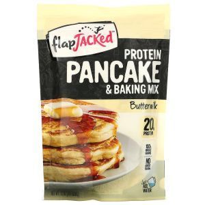 Приготовление блинчиков и выпечки, Pancake and Baking Mix, FlapJacked, протеиновая смесь, 340 г