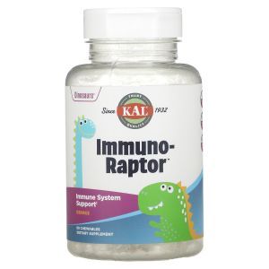 Иммунная поддержка Immuno-Raptor, Immune Support, KAL, апельсиновый вкус, 60 жевательных таблеток