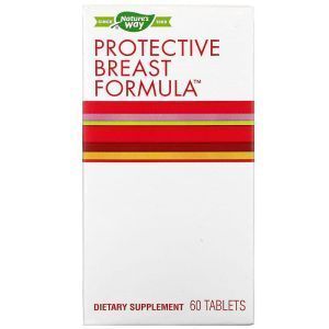 Здоровье груди, Protective Breast Formula, Nature's Way, 60 таблеток