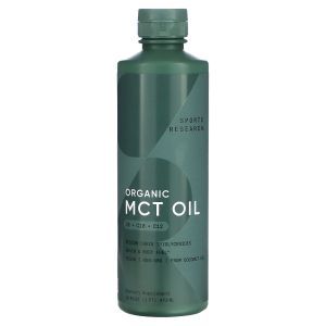 Масло MCT, MCT Oil, Sports Research, без вкуса, 473 мл
