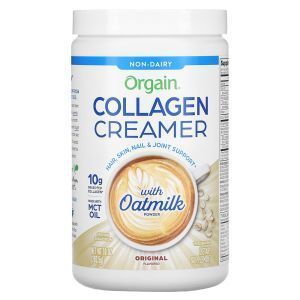 Коллагеновые сливки с овсяным молоком, Collagen Creamer, Orgain, порошок, вкус оригинальный, 283,5 г

