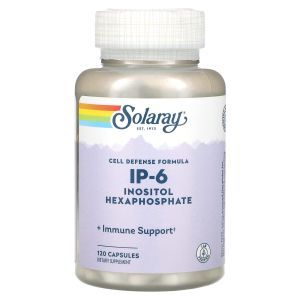 Инозитол-гексафосфат IP-6, IP-6 Inositol Hexaphosphate, Solaray, 120 капсул
