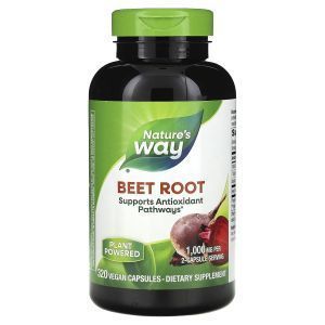 Свекла корень, Beet Root, Nature's Way, 500 мг, 320 капсу