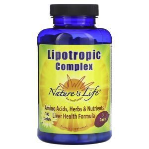 Липотропный комплекс, Lipotropic Complex, Nature's Life, 180 таблеток
