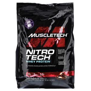 Сывороточный изолят, Nitro-Tech, Muscletech, Performance Series, молочный шоколад, 4,54 кг