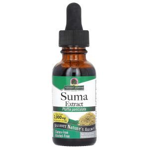 Сума (бразильский женьшень), Suma Extract,  Nature's Answer, без спирта, 2000 мг, 30 мл