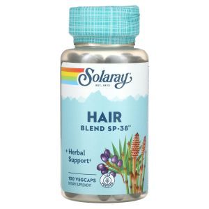 Здоровье волос, Hair Blend SP-38, Solaray, 100 вегетарианских капсул