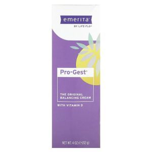 Крем с прогестероном и витамином D3, Pro-Gest, Emerita, оригинальный балансирующий, 112 г
