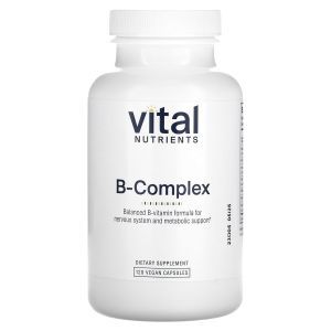В-комплекс, B-Complex, Vital Nutrients, 120 вегетарианских капсул 