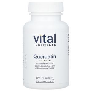 Кверцетин, Quercetin, Vital Nutrients, 250 мг, 100 вегетарианских капсул