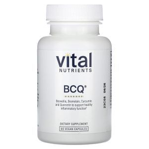 Травяная формула, от боли и воспалений, BCQ, Vital Nutrients, 60 капсул