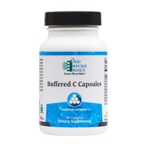 Витамин С буферизованный, Buffered C Capsules, Ortho Molecular Products, 90 капсул
