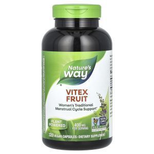 Витекс, Авраамово дерево, Vitex Fruit, Nature's Way, 400 мг, 320 капсул