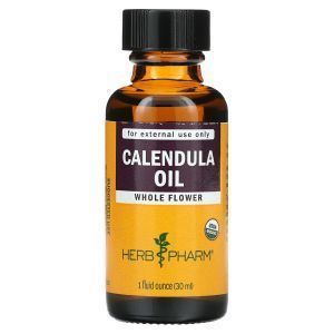 Масло календулы, Calendula Oil, Herb Pharm, 30 мл