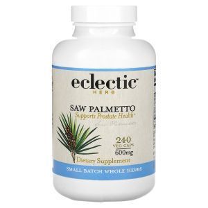 Со Пальметто, Saw Palmetto, Eclectic Institute, 600 мг, 240 вегетарианских капсул без ГМО