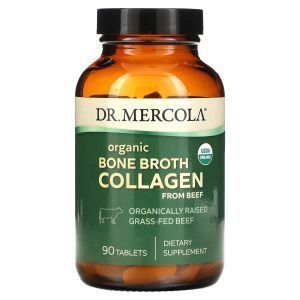 Коллаген, Collagen, органик, Dr. Mercola, 90 таб.