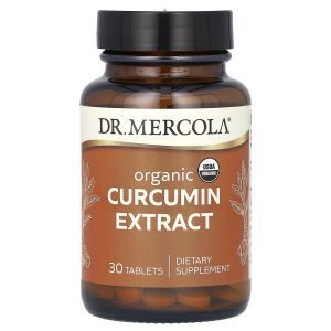 Екстракт куркумина, Curcumin Extract, Dr. Mercola, 30 таблеток