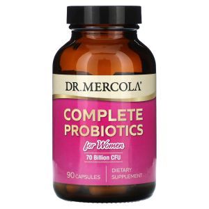 Пробиотики для женщин, Probiotics for Women, Dr. Mercola, 70 млрд КОЕ, 90 капсул