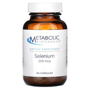 Селен, Selenium, Metabolic Maintenance, 200 мкг, 90 капсул