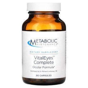 Витамины для глаз,  Vital Eyes Complete, Metabolic Maintenance, 90 капсул