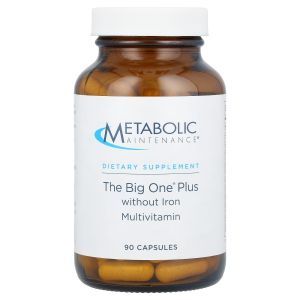 Мультивитамины без железа, The Big One Plus, Metabolic Maintenance, 90 капсул