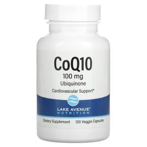 Коэнзим Q10, CoQ10, Lake Ave. Nutrition, 100 мг, 120 капсул (Default)