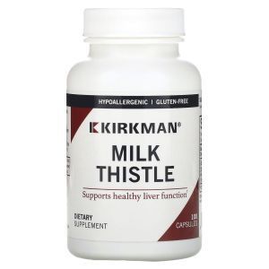 Расторопша, Milk Thistle, Kirkman Labs, 100 мг, 100 капсул