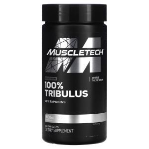 Трибулус, Platinum 100% Tribulus, Muscletech, 650 мг, 100 капсул
