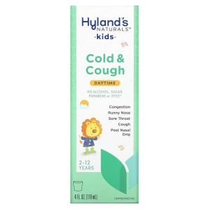 Средство от простуды, Kids Cold 'n Cough, Hyland's, 118 мл