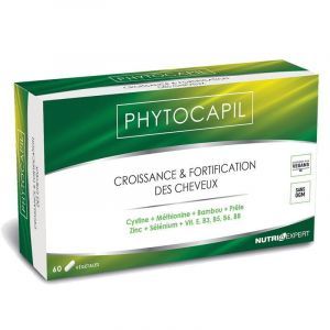 Фитокапил, Phytocapil, NutriExpert, рост и укрепление волос, 60 капсул
