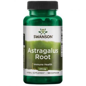 Астрагал, корень, Astragalus Root, Swanson, 470 мг, 100 капсул