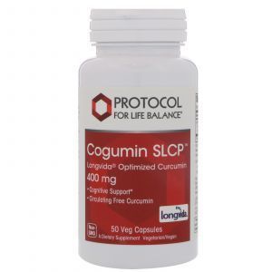 Куркумин, Optimized Curcumin, Protocol for Life Balance, 400 мг, 50 кап.