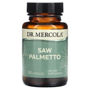 Сереноя ползучая, Saw Palmetto, Dr. Mercola, 30 капсул