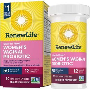 Пробиотики для вагинального здоровья, Raw Probiotics Vaginal Care, Garden of Life, 50 млрд. КОЕ, 30 вегетарианских капсул