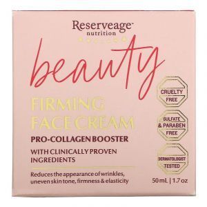Крем для лица укрепляющий, Beauty Firming Face Cream, ReserveAge Nutrition, 50 мл
