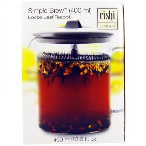 Заварник для чая, Simple Brew, Loose Leaf Teapot, Rishi Tea, 400 мл