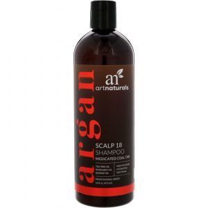 Лечебный дегтярный шампунь, Coal Tar Shampoo, Artnaturals, 473 мл