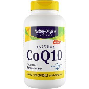 Коэнзим Q10, Healthy Origins, Kaneka Q10 (CoQ10), 200 мг, 150 капсул 