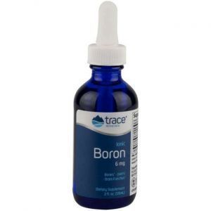 Бор ионный, Ionic Boron, Trace Minerals Research, 6 мг, жидкость, 59 мл