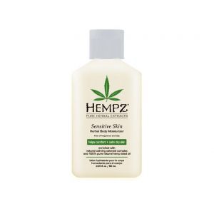 Увлажняющий лосьон для тела, для чувствительной кожи, Sensitive Herbal Body Moisturizer, Hempz, 66 мл.