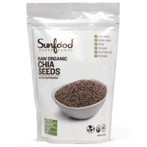 Семена чиа, Superfoods, Sunfood, 454 г.