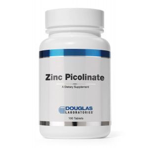 Цинк пиколинат, Zink Picolinate, Douglas Laboratories, 20 мг, 100 таблеток