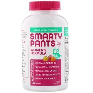 Витамины для женщин, формула, Women's Formula, SmartyPants, 120 жевательных конфет